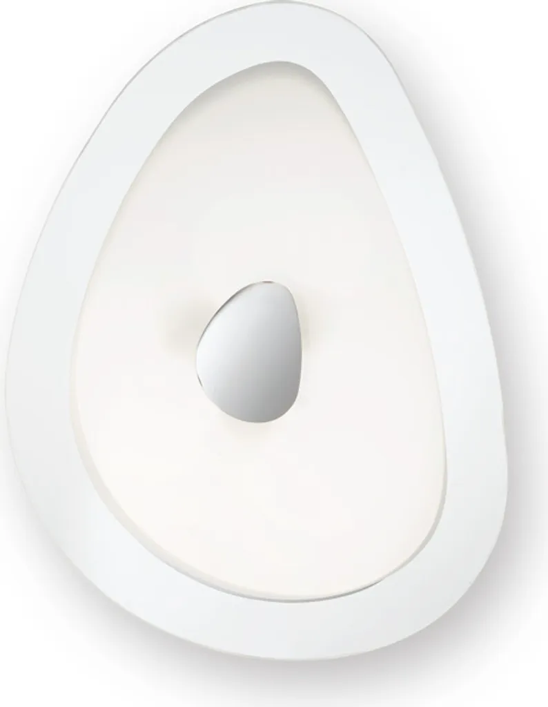 Plafoniera Geko Bianco 3x E27 Metallo - Lampada da Soffitto Moderna