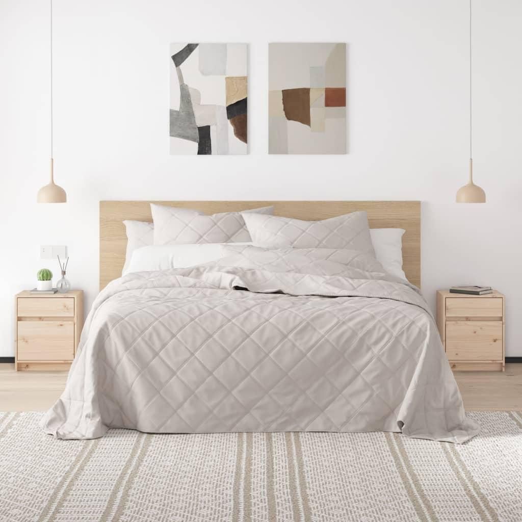 vidaXL Nachtschränke 2 Stk. 40x31x50 cm Massivholz Kiefer Produktbild 