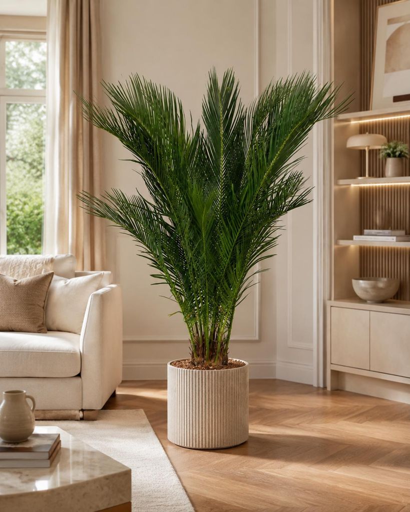 Cycas Revoluta ca. 100 cm – Sagopalme Palmfarn Zimmerpalme Exotische Grünpflanze Winterhart Kübelpflanze