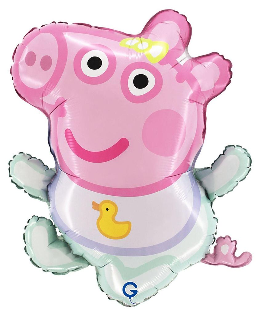 23" Shape Folienballon "Peppa Pig Evie" | 58 cm Produktbild 