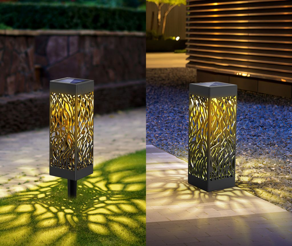 Speed 6x LED Solarleuchte ABS Gartenlampe Nacht-Beleuchtung Produktbild 7