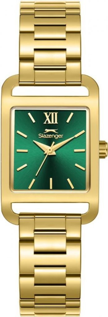 Damenarmbanduhr SLAZENGER SL.09.2521.3.03 in grünem Fashion-Stil.