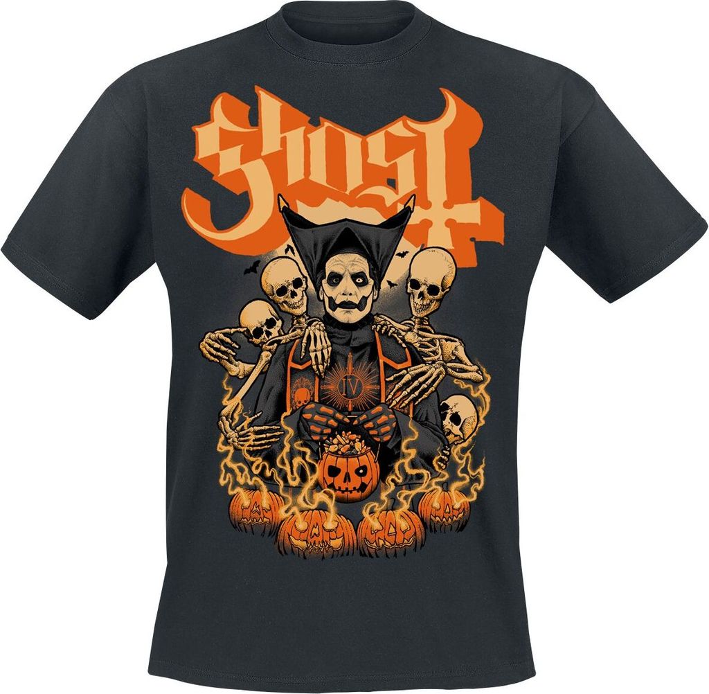 Ghost T-Shirt Herren Great Pumpkin schwarz M