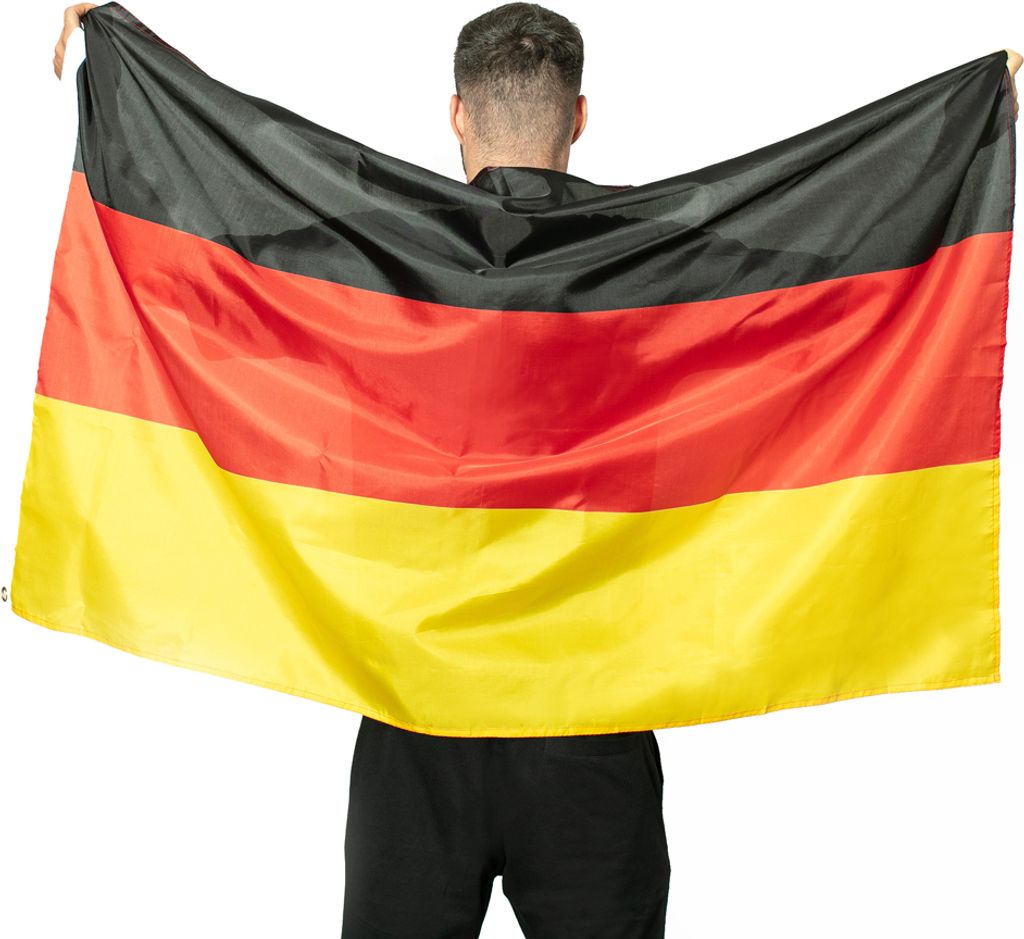 MUWO "Nations Together" | Deutschland Flagge | 150×90 cm | Produktbild 