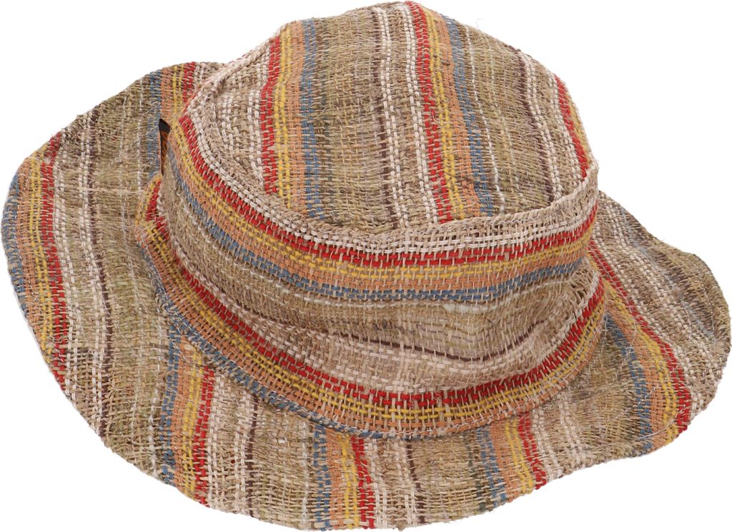 Hanf Sommerhut, Natürlicher Sonnenhut - Modell 9, Uni, Produktbild 