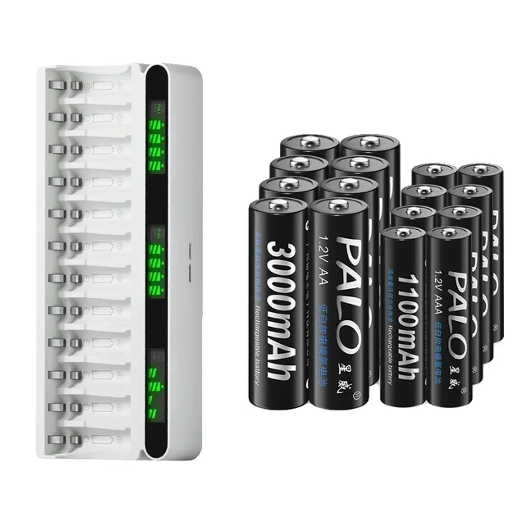 Chargeur LCD 8 piles AA AAA : ne tombez plus jamais en panne d'énergie
