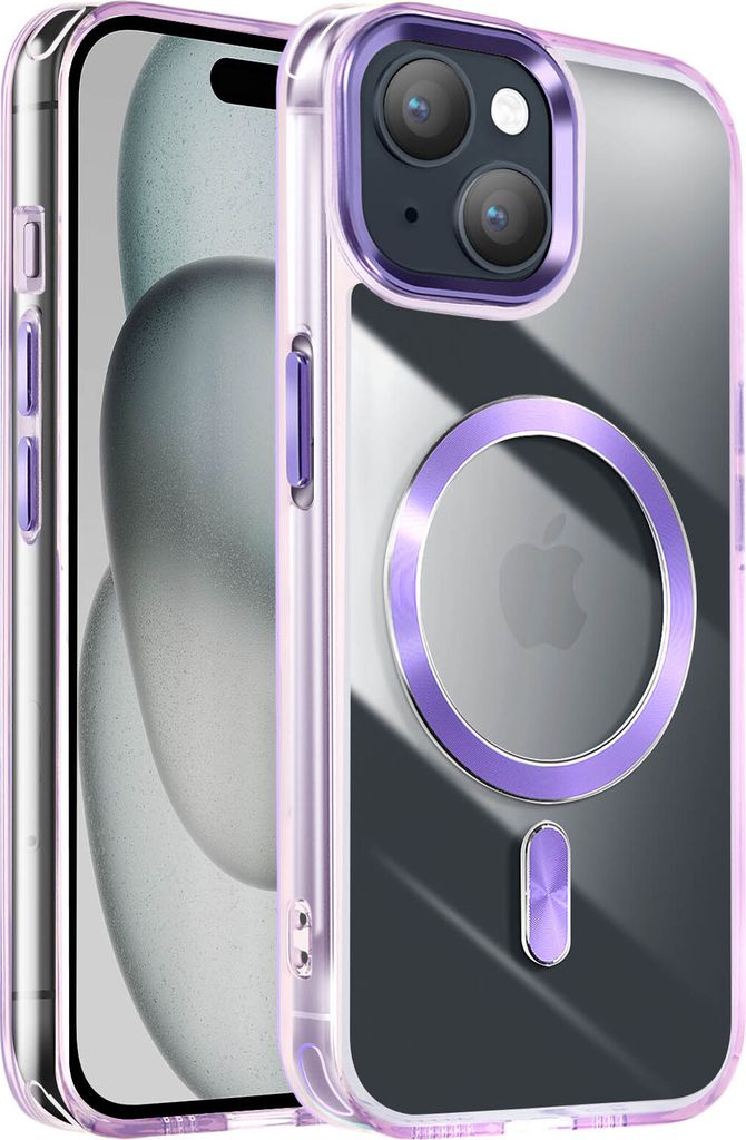 Avizar, MagSafe Hülle für Apple iPhone 15 Cristal Color, Produktbild 