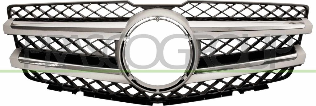 PRASCO ME7102011 Kühlergrill Frontgrill passend für MERCEDES-BENZ GLK (X204) Schwarz