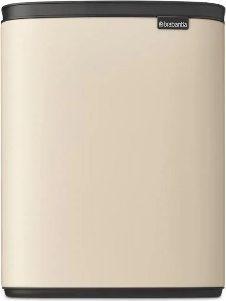 Fini les Odeurs avec la Poubelle Bo 12L Beige Doux à Couvercle Hermétique