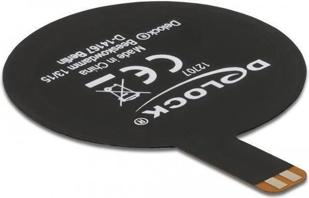 DELOCK NFC 13,56 MHz Antenne SMT FPC rund intern schwarz