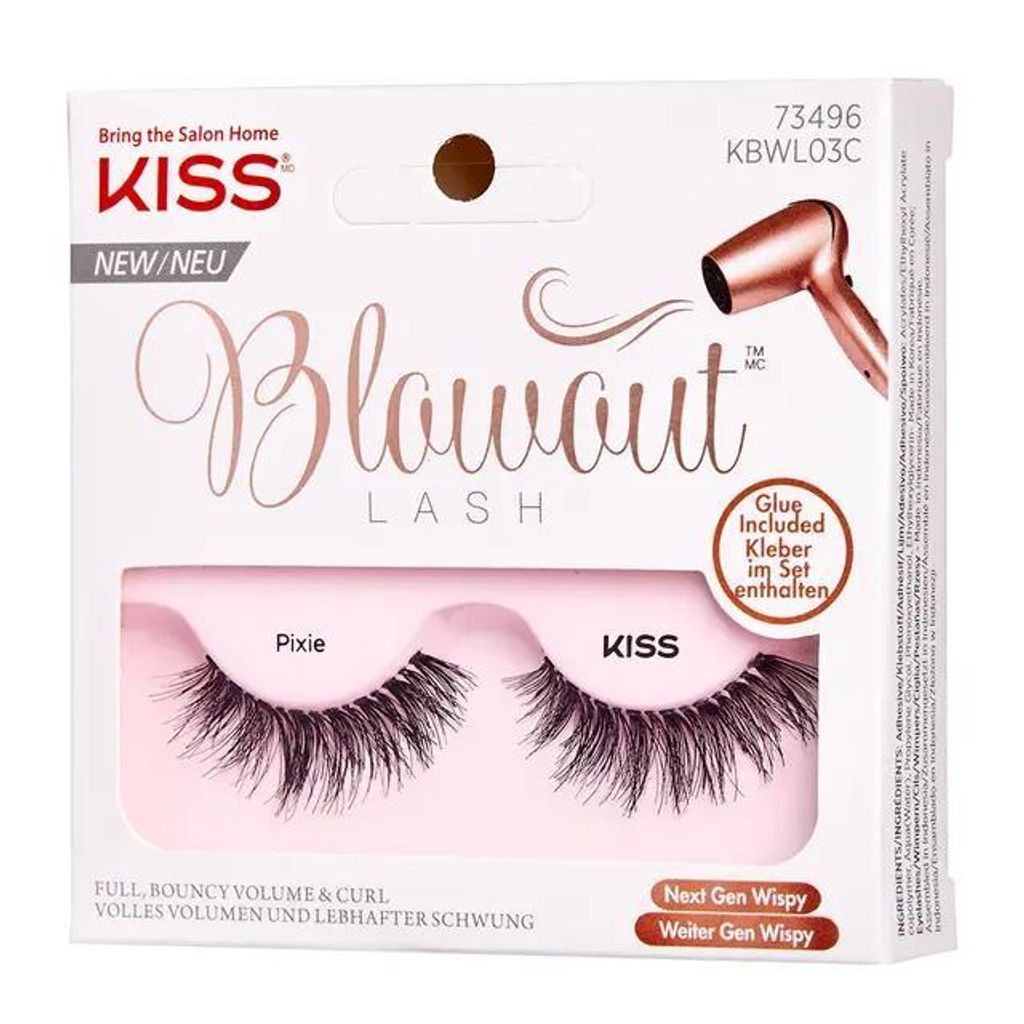 Kiss | Künstliche Wimpern, Wimpernstreifen, Blowout Pixie, Produktbild 