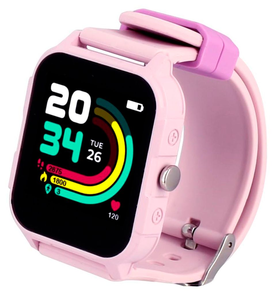KURIO - Smartwatch Rosa – Smartwatch für Kinder und Jugendliche – empfohlen von Gulli – ab 6 Jahren