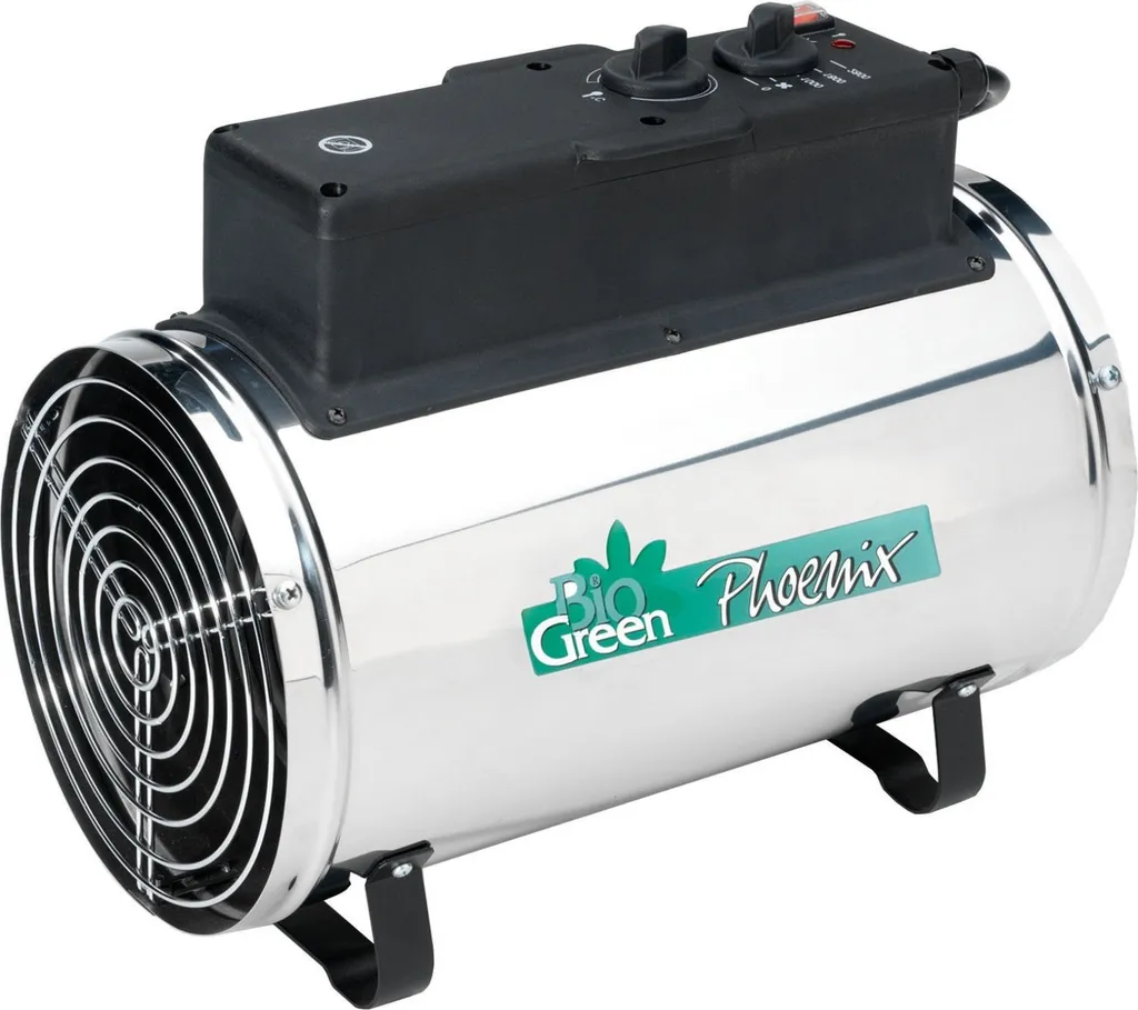 Chauffage de serre pour l'hivernage des plantes Phönix Biogreen