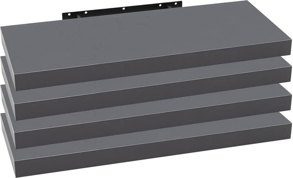 WOLTU 4er-Set Wandregal Wandboard Bücherregal Regale für Produktbild 