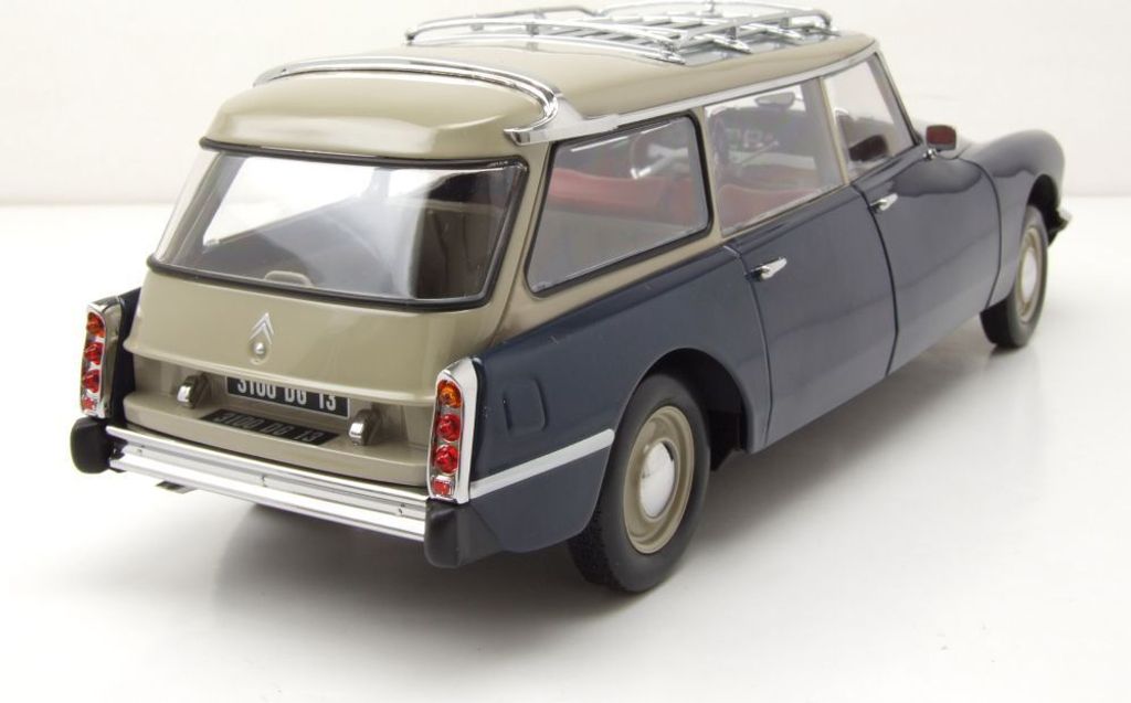 Citroën ID 19 break Bleu Orient (Norev) 1/18e