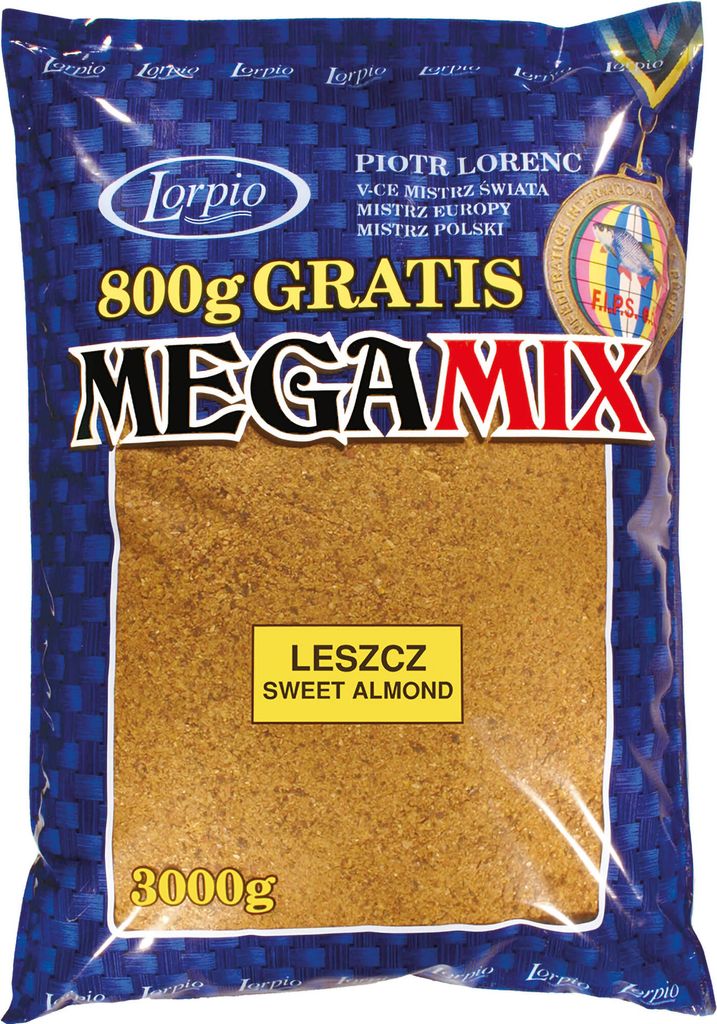 Lorpio Krmítková Směs MegaMix 3kg cejn sladká mandle Zdjęcie produktu 