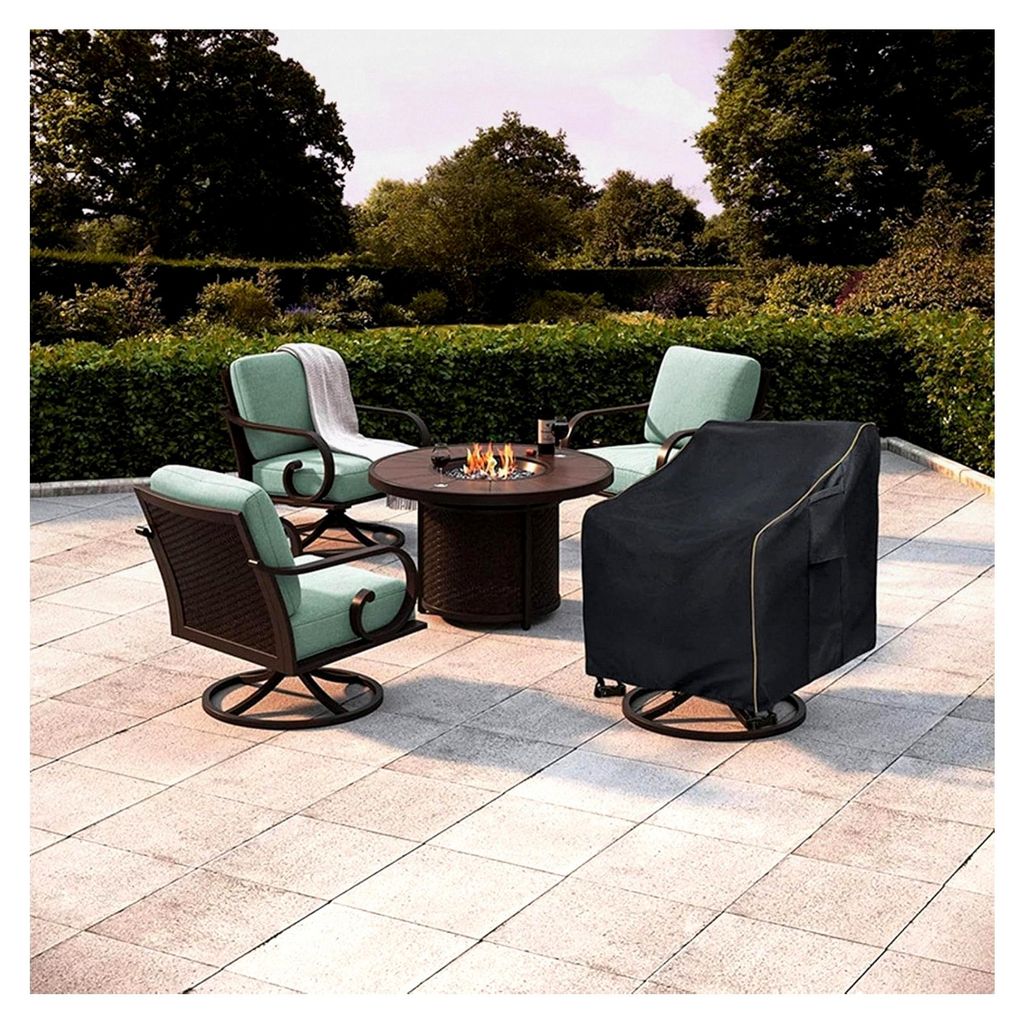 Schutzbezug für Gartenliegen, Robuste Abdeckung für Gartenmöbel - Wasserdichte UV-Schutzbezüge für Camping, Terrasse, Garten und Außenbereich