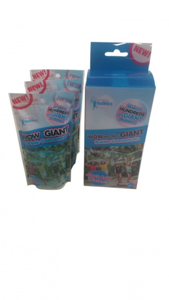 Invento Products & Services GmbH South Beach Bubbles: Riesenseifenblasen-Konzentrat, 3er-Set