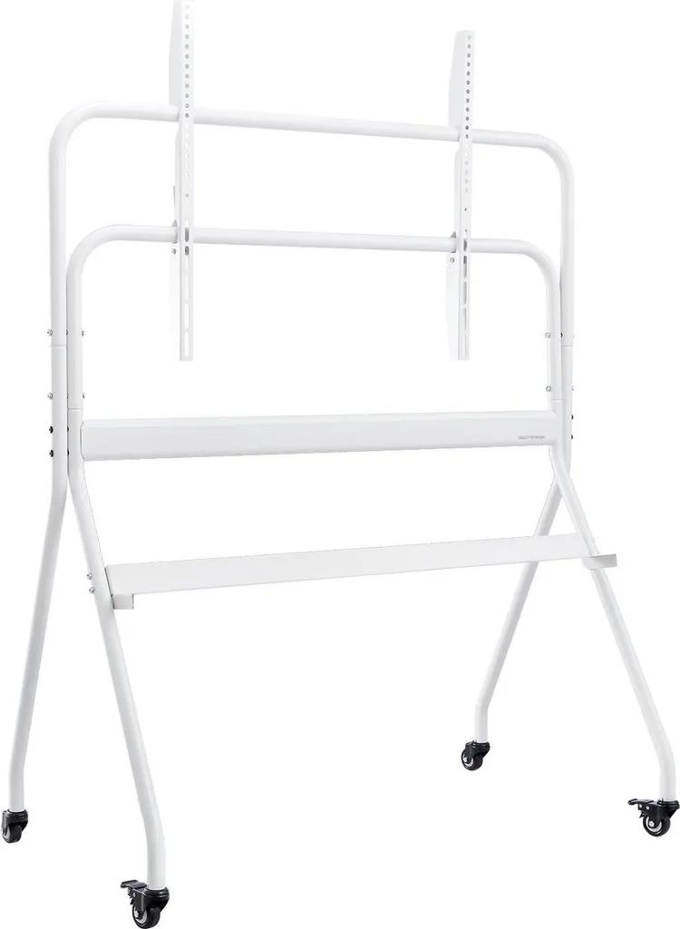 Chariot TV mobile robuste sur roulettes pour téléviseur grand format 100"