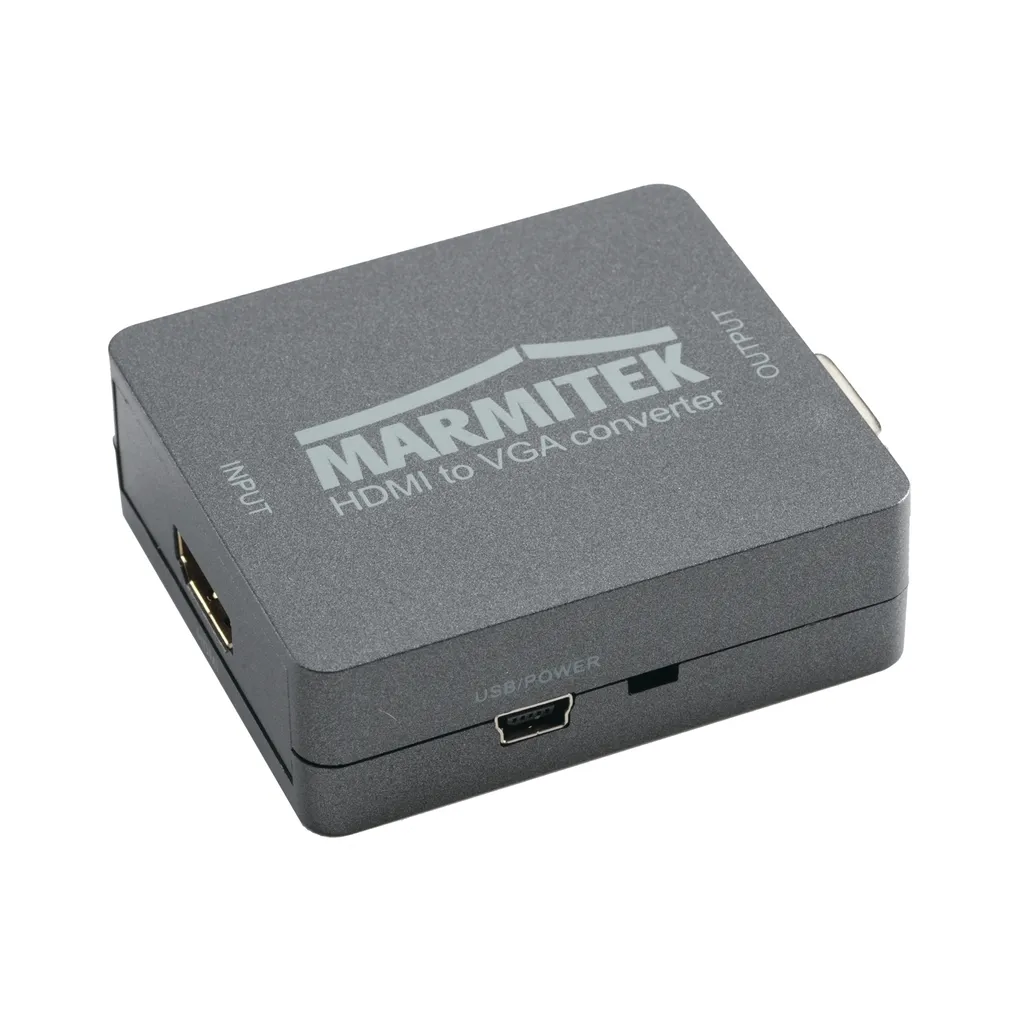 Marmitek Connect HV15: Trasforma HDMI in VGA con Audio Jack 3.5mm