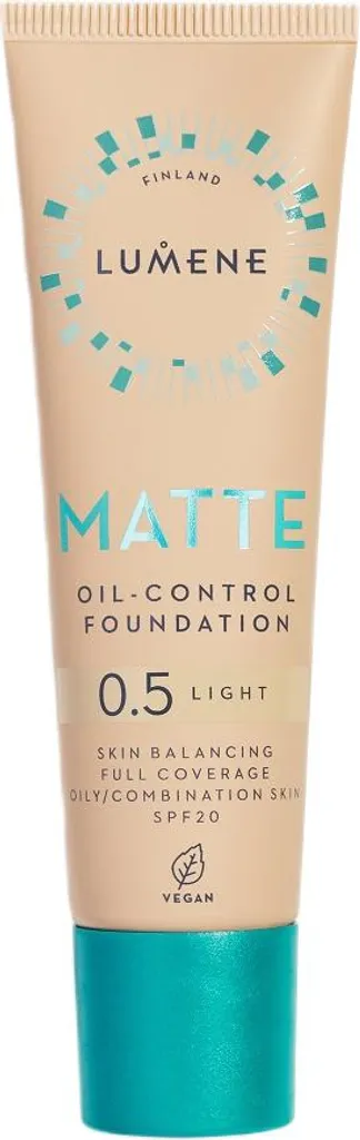 Fond de teint matifiant pour peau grasse SPF20 0.5 Light tenue 30ml