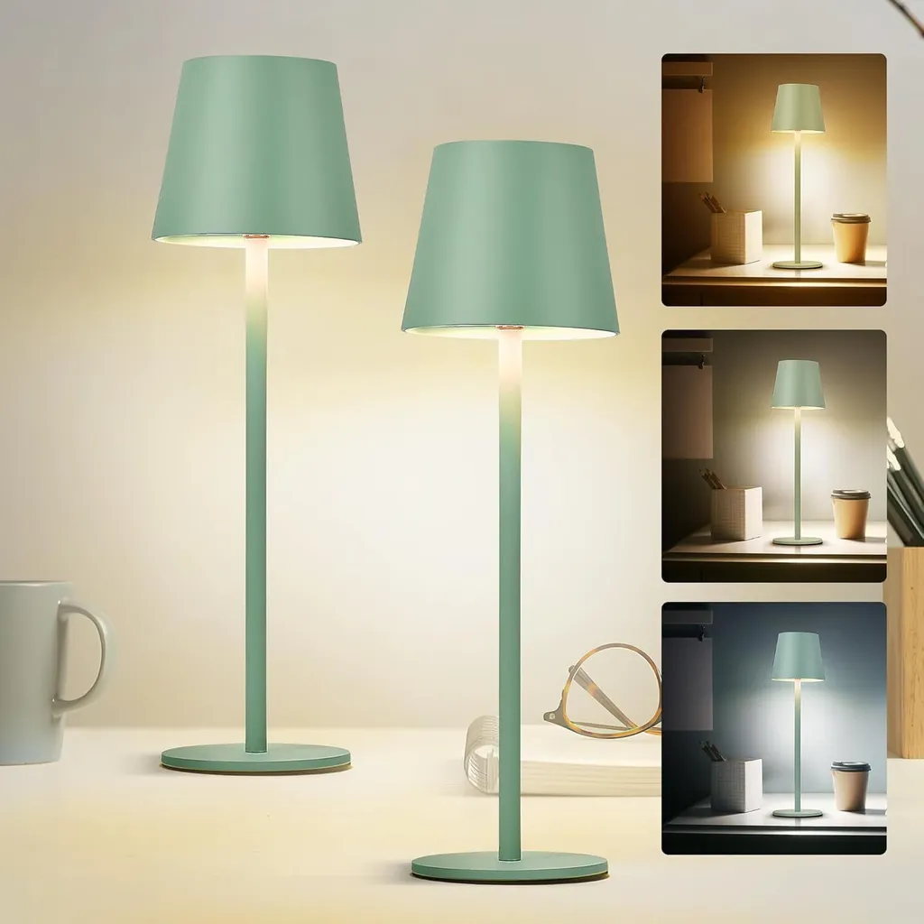 Lampada da Comodino tooLight App1368-T Green - 5
