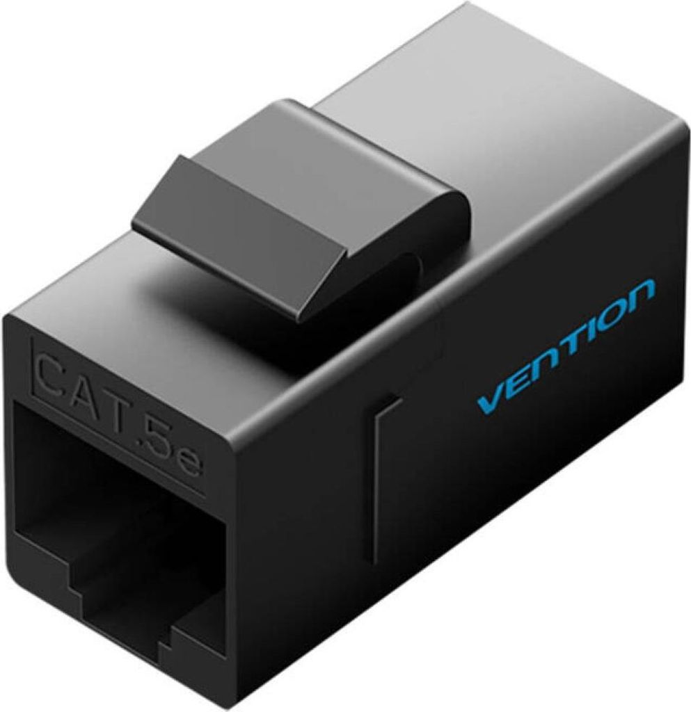 Vention VDD-B07-B Rj45 auf Rj45 Cat.5E UTP-Adapter in Schwarz