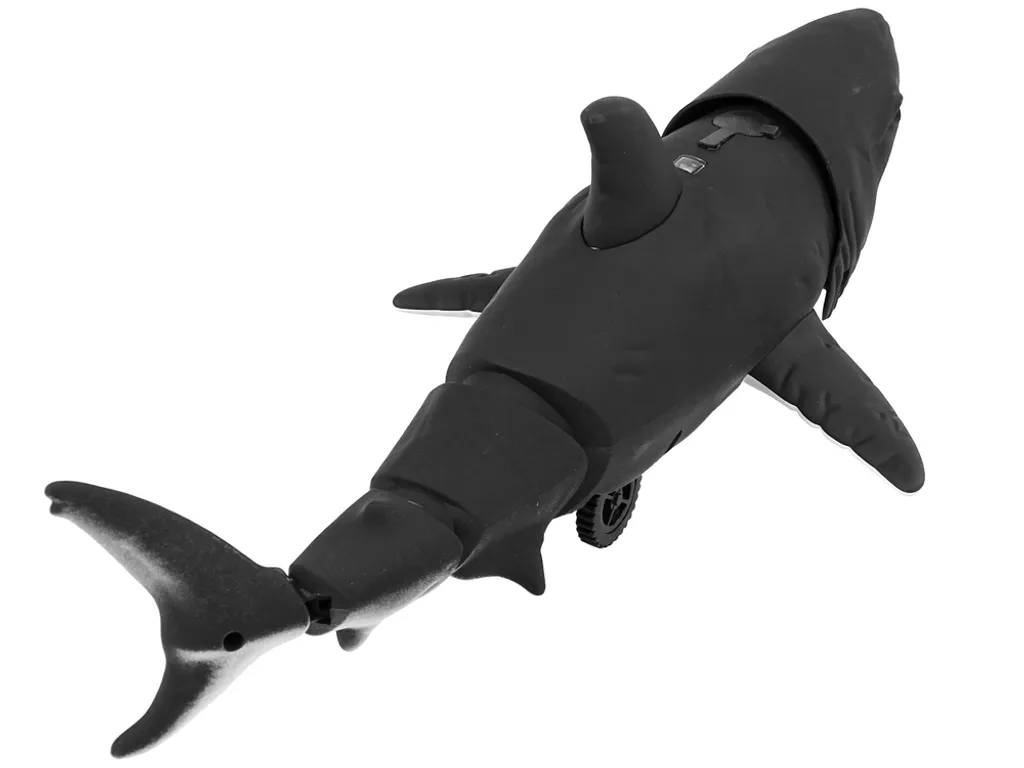 Requin noir télécommandé pour s'amuser en piscine - Jouet eau et bain - 6