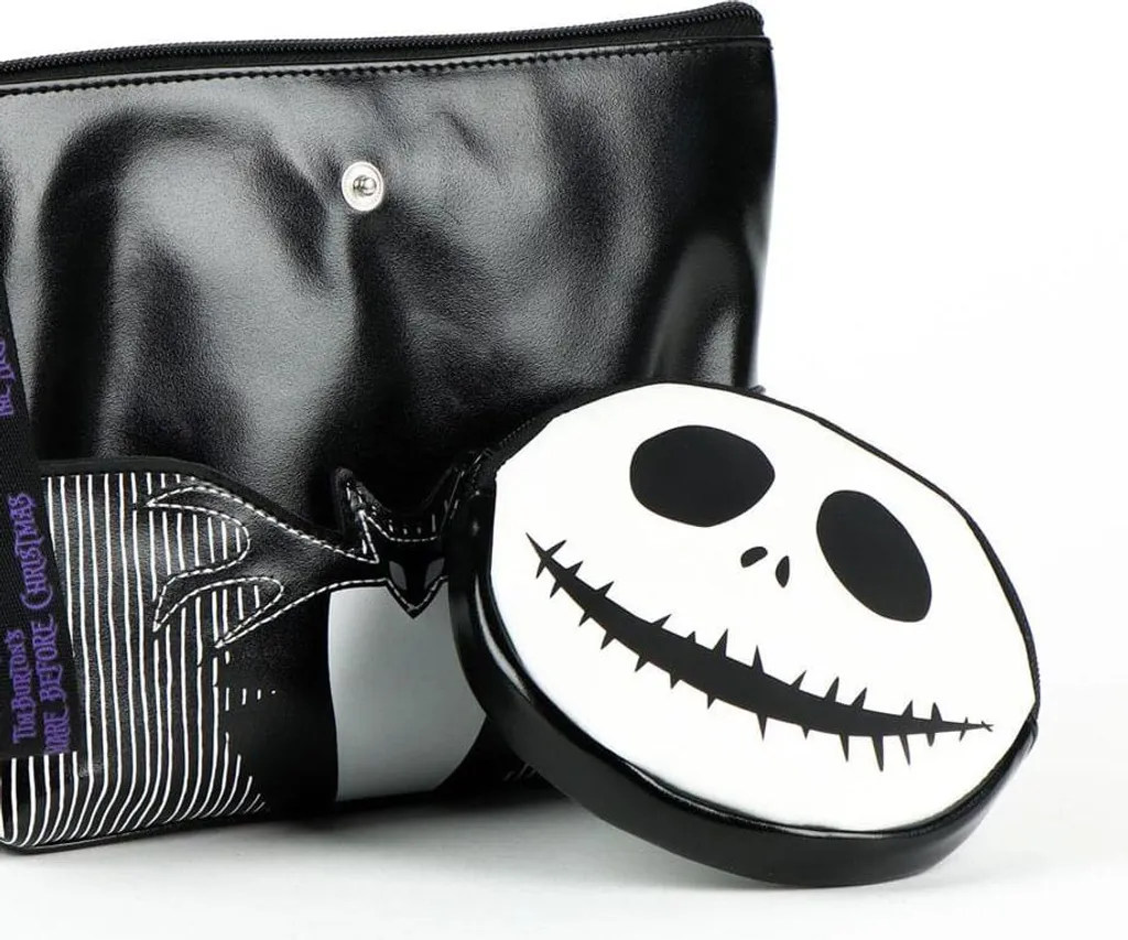 Pochette maquillage Disney Nightmare Before Christmas zippée et solide