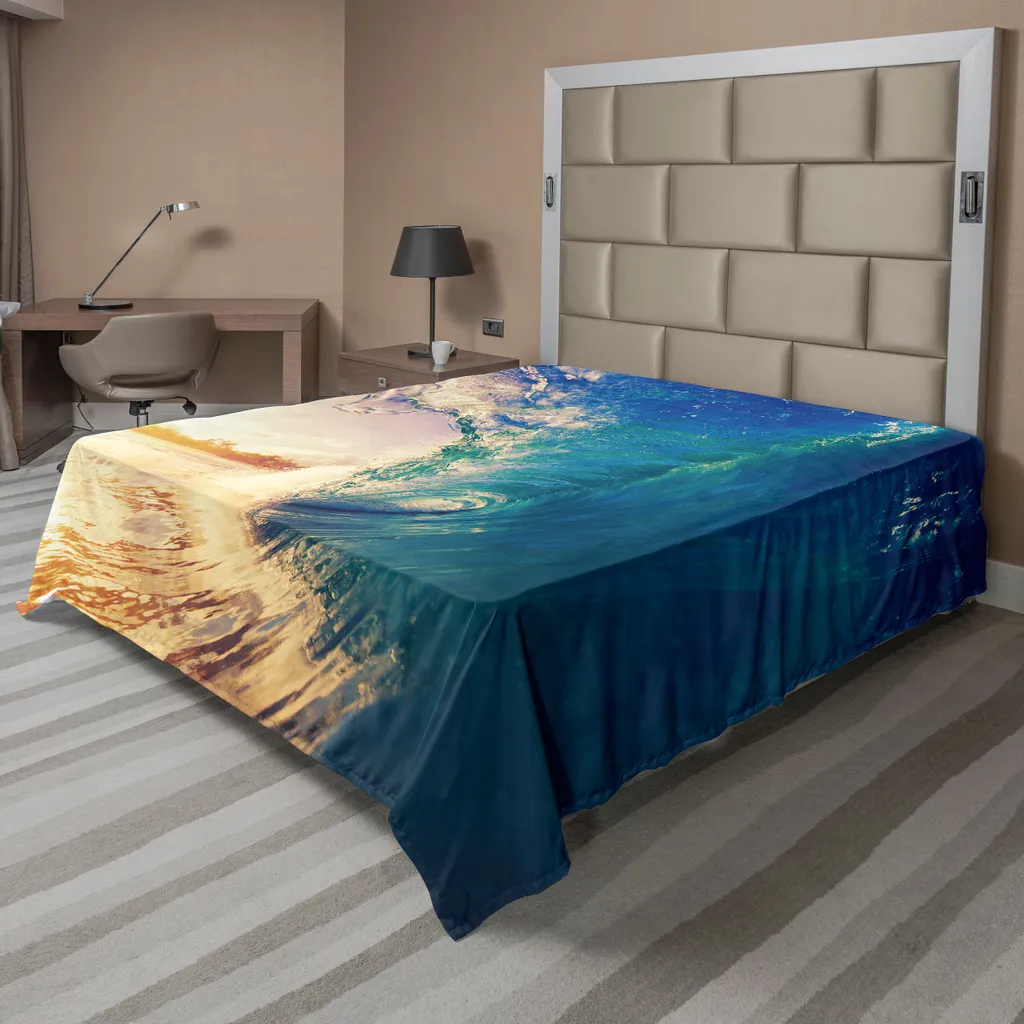 Lenzuolo ABAKUHAUS Oceano 266x260 cm - Morbida Microfibra per Letto