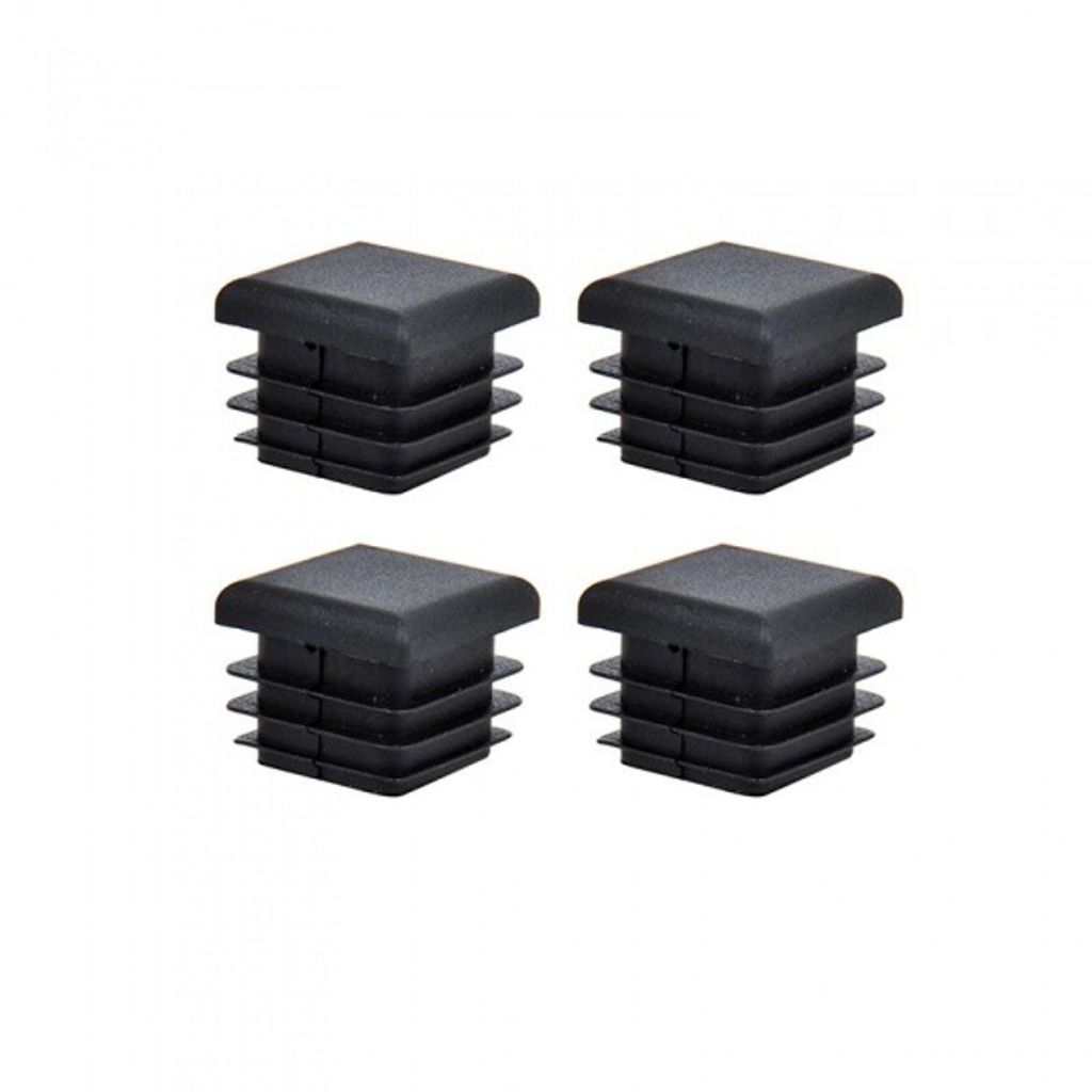 Endkappe 25x25mm 4 Stück im Blister