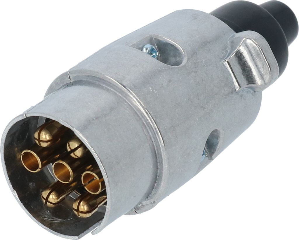 Carpoint 7 Polig Metall Anhänger Stecker Bulk