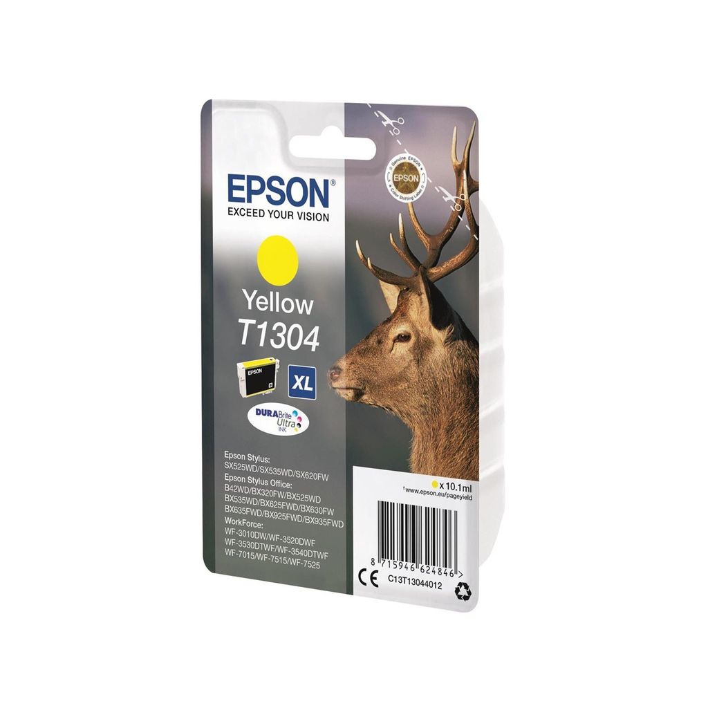 Epson C13T13044012 (T1304) Tintenpatrone gelb, 1,01K Produktbild 