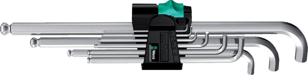 Klucz kątowy z nasadką sześciokątną 1,5–10 mm, krótki, Wera Zdjęcie produktu 