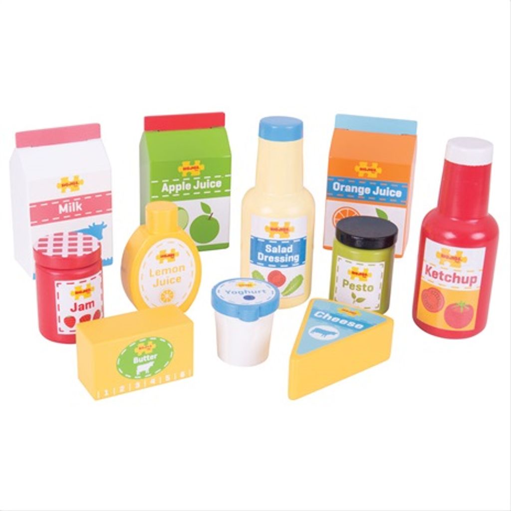 Bigjigs Toys Frische Lebensmittel-Set
