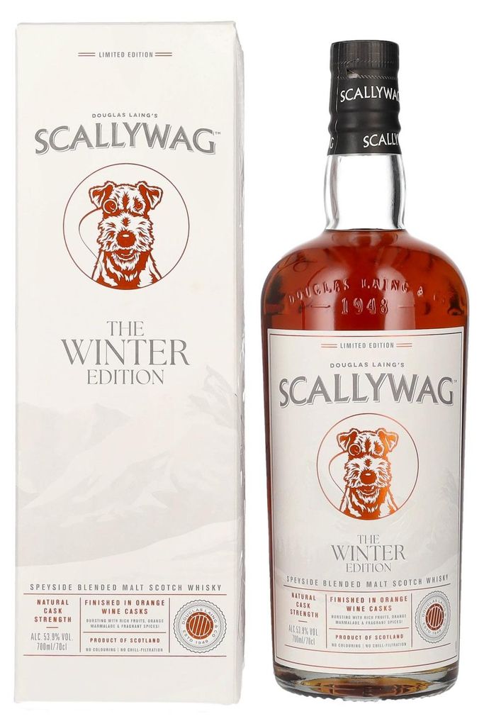 Scallywag Winter Edition 2024 Speyside Blended Malt Whisky + Box 700ml 53,9% Vol.