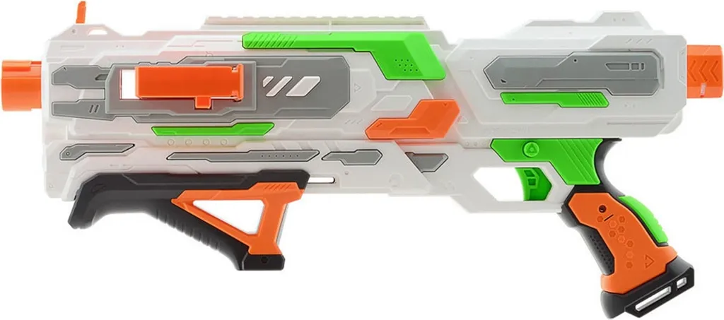Fusil Jouet Tack Pro Stormclip X pour Batailles de Fléchettes avec 2 Clips