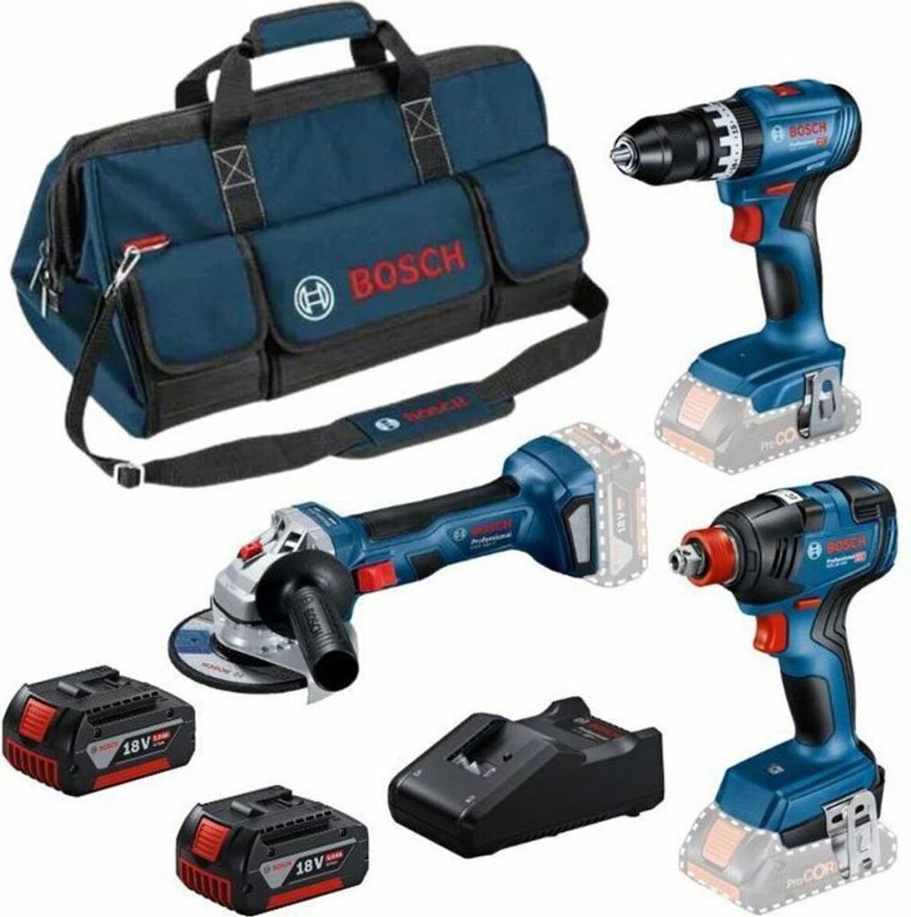 Pack BOSCH Perceuse-visseuse GSB 18V-45 + Boulonneuse GDX Image du produit 