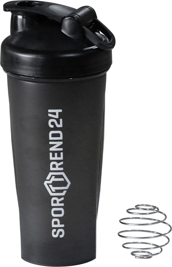 Shaker 600ml mit Eisenkugel | Trinkflasche Shake Flasche Produktbild 
