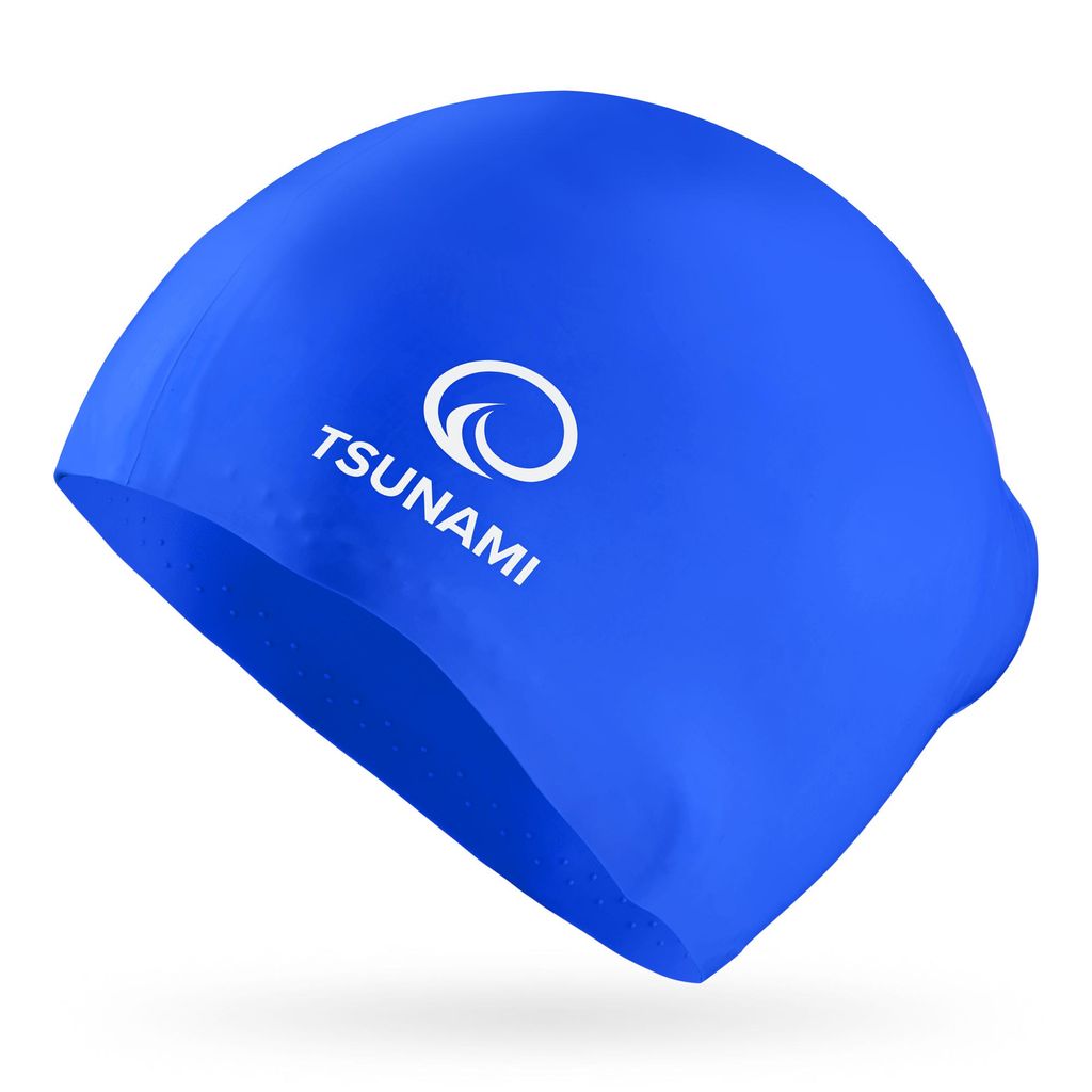 TSUNAMI Silikon Schwimmkappe, Pool Training, unisex, lange Produktbild 