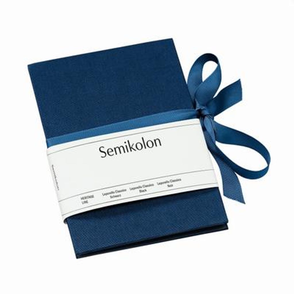 Semikolon Leporello Classico marine