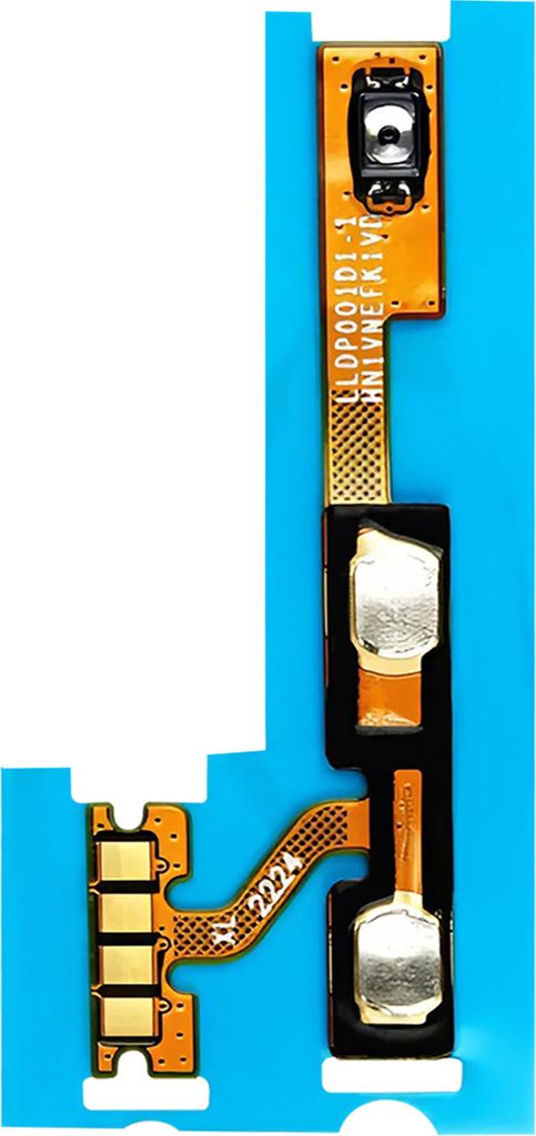 Clappio, Flexkabel Power Button + Lautstärke für Honor 70 Lite, X8 5G, X6, Schwarz