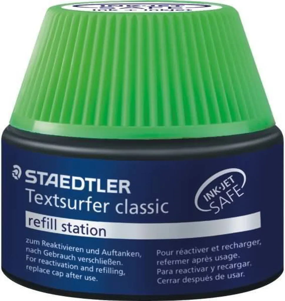 Inchiostro Ricarica Staedtler 488 64-5 Verde Neon per Ufficio e Studio