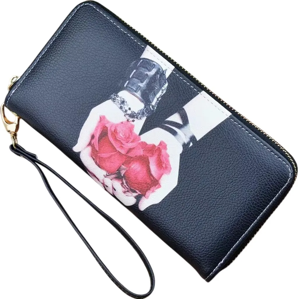 Elegante Portafoglio Rorry Nero Rose KP35806 - Rapporto Qualità Prezzo