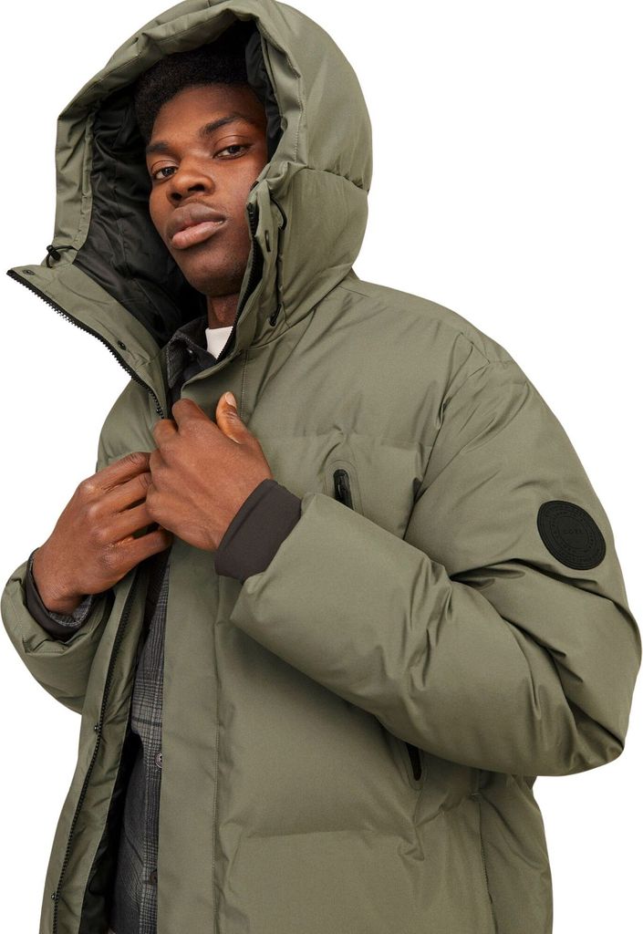 JACK & JONES Herren Steppjacke Jcoalpha Long Puffer Jacket Produktbild 5