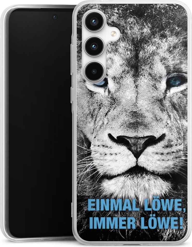 DeinDesign Handyhülle für Samsung Galaxy A35 5G Silikon Hülle Case Smartphone Schutzhülle Löwe Offizielles Lizenzprodukt TSV 1860 München