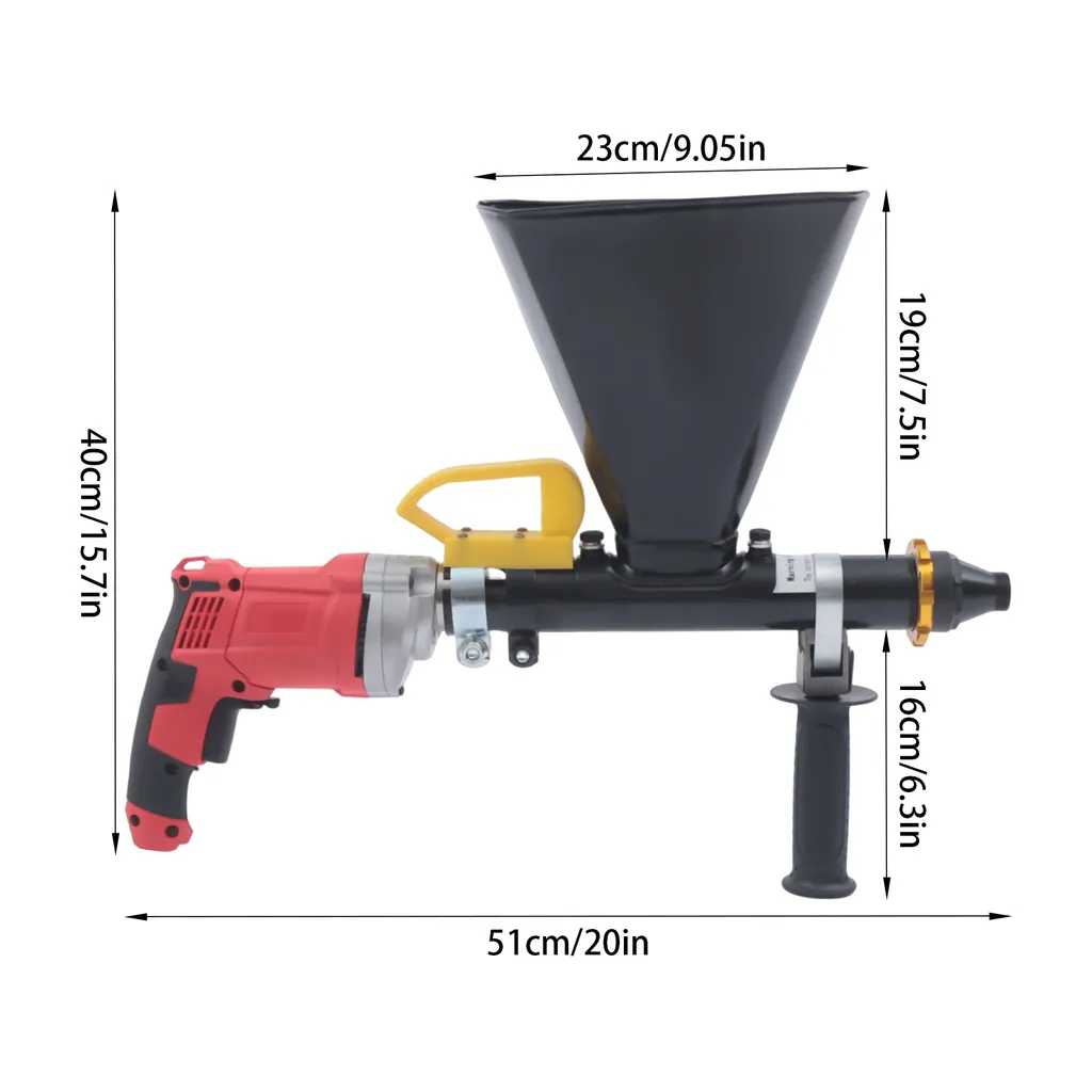 Machine à jointoyer électrique 700W anti-fatigue pour travaux maçon