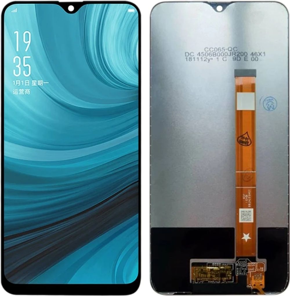 Original Oppo A7 A5S AX7 A7N A12 AX5 LCD-Display + Touchscreen (Generalüberholt)