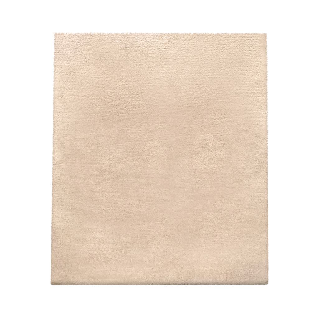 TT Home Hochflor Teppich Schlafzimmer Shaggy Kunstfell Flauschig Kaninchenfell Imitat Größe 200x290 cm