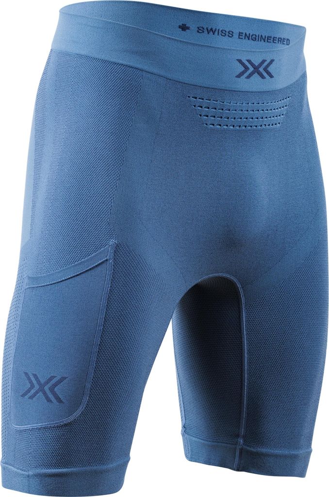 X-BIONIC Herren Xceed Run Kurze Tights – Hochleistungs-Lauftight mit HygroDiffuser & VectorSphere Technologie – Thermoregulation & Feuchtigkeit...